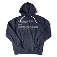 Load image into Gallery viewer, Inconceivable - T Shirt - Inconceivable_hoodie_navy