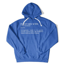 Load image into Gallery viewer, Inconceivable - T Shirt - Inconceivable_hoodie_royal