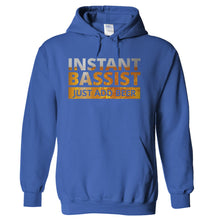 Load image into Gallery viewer, Instant Bassist. Just Add Beer. - T Shirt - Instant-Bassist.-Just-Add-Beer-hoodie-Royal-Blue