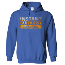Load image into Gallery viewer, Instant Guitarist. Just Add Beer. - T Shirt - Instant-Guitarist.-Just-Add-Beer-hoodie-Royal-Blue