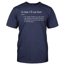Load image into Gallery viewer, Intaxification - T Shirt - Intaxification_navy
