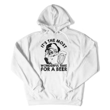 Load image into Gallery viewer, It's The Most Wonderful Time For A Beer - T Shirt - It_s_The_Most_Wonderful_Time_For_A_Beer_hoodie_white