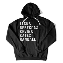 Load image into Gallery viewer, Jack &amp; Rebecca &amp; Kevin &amp; Kate &amp; Randall - T Shirt - Jack_hoodie_black