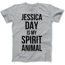 Load image into Gallery viewer, Jessica Day Is My Spirit Animal - T Shirt - Jessica_Day_Is_My_Spirit_Animal_men_heather