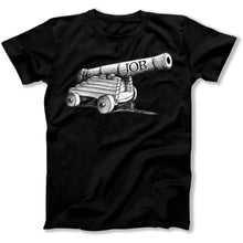 Load image into Gallery viewer, Job Cannon - T Shirt - Job_Cannon_men_black