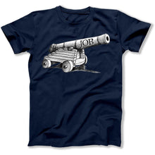 Load image into Gallery viewer, Job Cannon - T Shirt - Job_Cannon_men_navy
