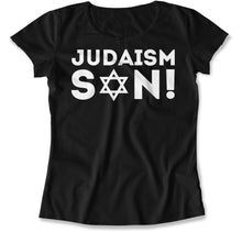 Load image into Gallery viewer, Judaism Son - T Shirt - Judaism_Son_women_black