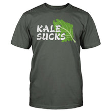 Load image into Gallery viewer, Kale Sucks - T Shirt - Kale_Sucks_charcoal