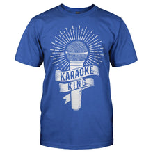 Load image into Gallery viewer, Karaoke King - T Shirt - Karaoke_King_men_royal