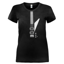 Load image into Gallery viewer, E-Bass - T Shirt - Ladies_-_Black_9fd45291-e0d9-4479-803c-ac778dc3a25a