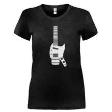 Load image into Gallery viewer, FM-Guitar - T Shirt - Ladies_-_Black_be5a8493-87c5-4f19-b3d9-9f4d2aa21d14