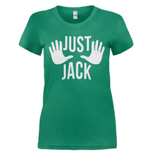 Load image into Gallery viewer, Just Jack - T Shirt - Ladies_-_Kelly_Green_d90f1e29-d56d-481c-a596-ad3dcb59ce34