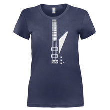 Load image into Gallery viewer, E-Bass - T Shirt - Ladies_-_Navy_71b622dd-da36-4ea6-93b5-f8c239cb0494