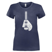 Load image into Gallery viewer, GR-Bass - T Shirt - Ladies_-_Navy_b99bc2ec-bb91-47c4-b330-6ec289ea6f68