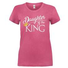 Load image into Gallery viewer, Daughter of the King - T Shirt - Ladies_-_Pink_d3b35503-391d-479d-93ed-c45bd80af601