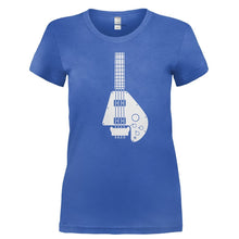 Load image into Gallery viewer, GR-Bass - T Shirt - Ladies_-_Royal_097fbcd3-b530-4ccc-b44d-afd9f82a3c6d