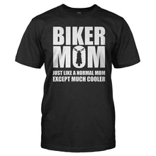Load image into Gallery viewer, Biker Mom - T Shirt - Men_-_Black_635b5e8a-c85c-49fa-84f0-6fdf31fc39ef