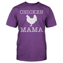 Load image into Gallery viewer, Chicken Mama - T Shirt - Men_-_Purple_97d47cb1-330f-42aa-8294-e0e1af78cf61