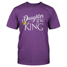 Load image into Gallery viewer, Daughter of the King - T Shirt - Men_-_Purple_e724d9b7-16e1-40e1-ae9c-5a7fd1c0f7c5