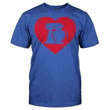 Load image into Gallery viewer, Baking Love - T Shirt - Men_-_Royal_bdd1b14b-36a9-4fba-af73-aa511fd77e25