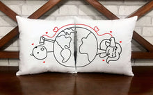Load image into Gallery viewer, Around The World Pillow Cases - VAL-01-02 - VAL-01-02-Pillows