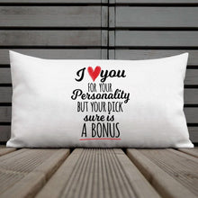 Load image into Gallery viewer, I Love Your Personality Pillow Case - VAL-101 - VAL-101-Pillow