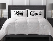 Load image into Gallery viewer, Her King And His Queen Pillow Cases - VAL-29-30 - VAL-29-30-Long-Pillows