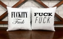 Load image into Gallery viewer, Fuckity Fuck Pillow Cases - VAL-69-70 - VAL-69-70-Square-Uncensored