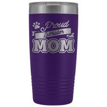 Load image into Gallery viewer, Dog Owner Gifts For Dog Mom Tumbler Coffee Drinker Labrador Dog Mom Travel Mug Mothers Day Tumbler Cup Insulated Tumbler 20 Oz - TUB-20 - ap5asq3cp37nhnxao1qvuanw