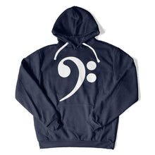 Load image into Gallery viewer, Bass Clef - T Shirt - bass-clef-hoodie-navy