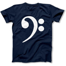 Load image into Gallery viewer, Bass Clef - T Shirt - bass-clef-tshirt-navy
