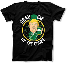 Load image into Gallery viewer, Grab Em' By The Coozie - T Shirt  - BER-39 - ber-39---black-tee