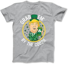 Load image into Gallery viewer, Grab Em' By The Coozie - T Shirt  - BER-39 - ber-39---grey-tee