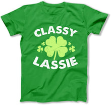Load image into Gallery viewer, Classy Lassie - T Shirt  - BER-42 - ber-42---green-tee