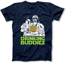 Load image into Gallery viewer, Drinking Buddies - T Shirt  - BER-44 - ber-44---navy---tee