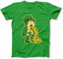 Load image into Gallery viewer, Drunk Leprechaun  - T Shirt  - BER-49 - ber-49---green-tee