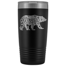Load image into Gallery viewer, Floral Mama Bear Tumbler TUB-27 - bha2cg725r4dqf6mhpug85lg