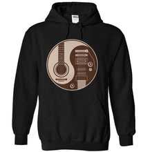 Load image into Gallery viewer, Guitar Yin Yang - T Shirt - black_10cea1e1-b411-4bd1-a40a-b05d5ebc3cf9