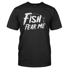 Load image into Gallery viewer, Fish Fear Me - T Shirt - black