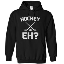 Load image into Gallery viewer, Hockey, Eh? - T Shirt - black_152eed87-ff45-44df-85a2-b924e7237855