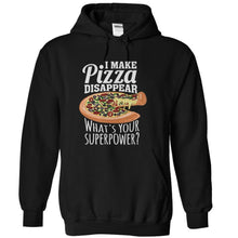 Load image into Gallery viewer, I Make Pizza Disappear - T Shirt - black_1f10ad80-d803-4d3c-9c09-61d0ef06fa9a