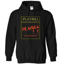 Load image into Gallery viewer, Dr. Acula by Dr. John Dorian - T Shirt - black_3909deee-e963-4ff7-b1e1-651cb969678c