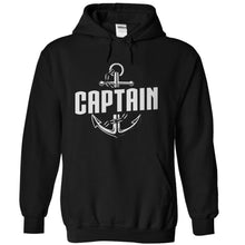 Load image into Gallery viewer, Captain - T Shirt - black_3b3fcd8e-0402-472c-ac14-034022800141