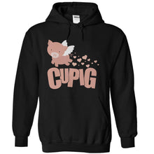 Load image into Gallery viewer, Cupig - T Shirt - black_40e30aa2-6868-4451-a185-fa1c951e0b60