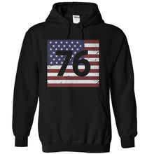 Load image into Gallery viewer, 76 - T Shirt - black_57eb168e-ef4d-4539-917c-50acd1d55b99