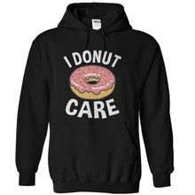 Load image into Gallery viewer, I Donut Care - T Shirt - black_6de793a8-39d8-4b8f-8be3-2a1c6b8f24f4