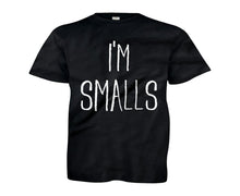 Load image into Gallery viewer, I'm Smalls - Kids - T Shirt - black_8c5bed96-a111-4840-bae4-1d295ed205cb