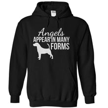 Load image into Gallery viewer, Angels Appear In Many Forms - T Shirt - black_8e3d59a5-17b2-408e-985a-143157d709ca
