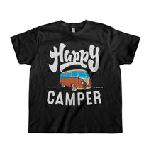 Load image into Gallery viewer, Happy Camper - Kids - black_937b9e5d-ade7-4b89-a37e-6740376a7617