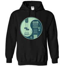 Load image into Gallery viewer, Bass &amp; Guitar Yin Yang - T Shirt - black_974b079c-6cf5-4898-a482-fb26e1eb76d3